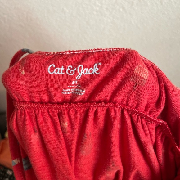 Cat & Jack Red Dress with Popsicle Pattern size 5T - Picture 2 of 4
